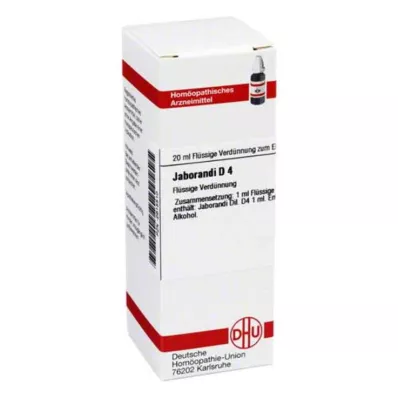 JABORANDI D 4 praskiedimas, 20 ml JABORANDI D 4 praskiedimas, 20 ml