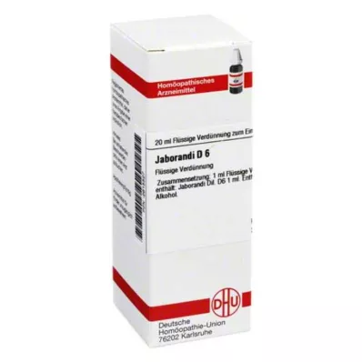 JABORANDI D 6 Skiedimas, 20 ml