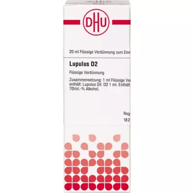 LUPULUS D 2 praskiedimas, 20 ml