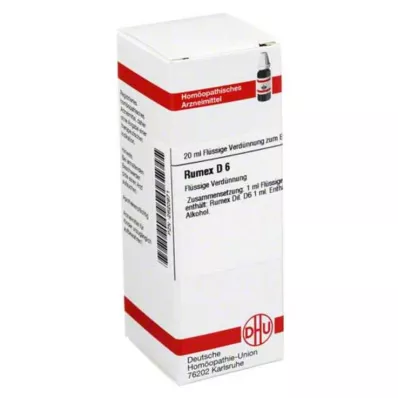 RUMEX D 6 Skiedimas, 20 ml RUMEX D 6 Skiedimas, 20 ml