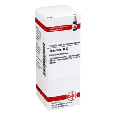 TABACUM D 12 Skiedimas, 20 ml