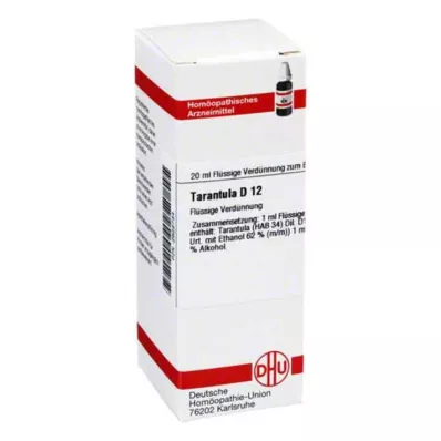 TARANTULA D 12 Skiedimas, 20 ml