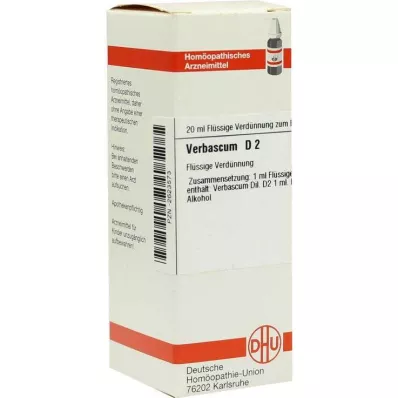 VERBASCUM D 2 praskiedimas, 20 ml VERBASCUM D 2 praskiedimas, 20 ml