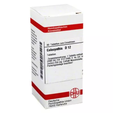 COLOCYNTHIS D 12 tablečių, 80 vnt COLOCYNTHIS D 12 tablečių, 80 vnt