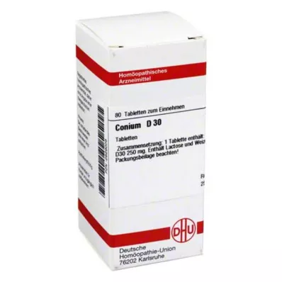 CONIUM D 30 tablečių, 80 vnt