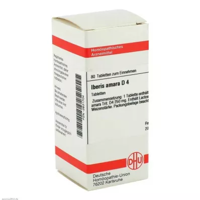 IBERIS AMARA D 4 tabletės, 80 vnt