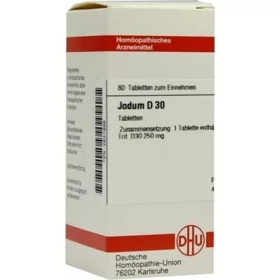 JODUM D 30 tablečių, 80 vnt