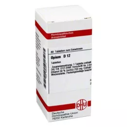 OPIUM D 12 tablečių, 80 vnt