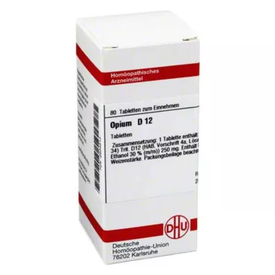 OPIUM D 12 tablečių, 80 vnt OPIUM D 12 tablečių, 80 vnt