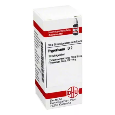 HYPERICUM D 2 Globuli, 10 g HYPERICUM D 2 Globuli, 10 g