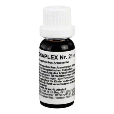 REGENAPLEX Nr.21 e lašai, 15 ml REGENAPLEX Nr.21 e lašai, 15 ml