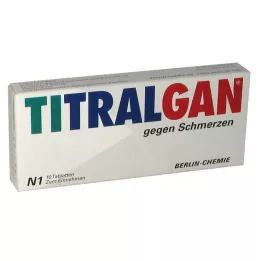 TITRALGAN Skausmą malšinančios tabletės, 10 vnt