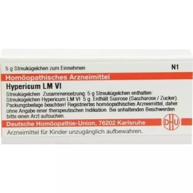 HYPERICUM LM VI Rutuliukai, 5 g HYPERICUM LM VI Rutuliukai, 5 g
