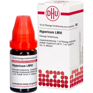 HYPERICUM LM VI Skiedimas, 10 ml HYPERICUM LM VI Skiedimas, 10 ml