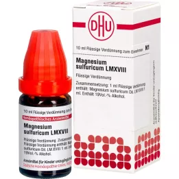 MAGNESIUM SULFURICUM LM XVIII Skiedimas, 10 ml