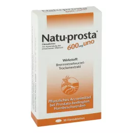 NATUPROSTA 600 mg uno plėvele dengtos tabletės, 30 vnt