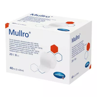 MULLRO Tvarsčio marlės pakaitinė suvyniota, 1 vnt MULLRO Tvarsčio marlės pakaitinė suvyniota, 1 vnt