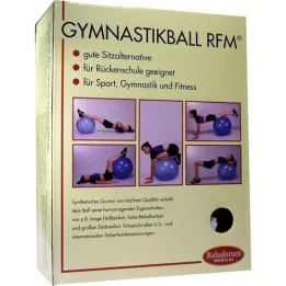 GYMNASTIKBALL Rehaforum 55 cm oranžinis metalinis, 1 vnt