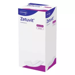 ZETUVIT Sugeriantys kompresai sterilūs 10x20 cm, 25 vnt