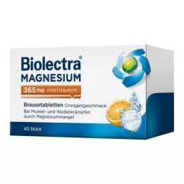 BIOLECTRA Magnis 365 mg fortissimum Orange, 40 vnt