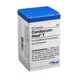 CARDIACUM Heel T tabletės, 50 vnt