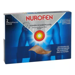 NUROFEN 24 valandų skausmo pleistras 200 mg, 2 vnt