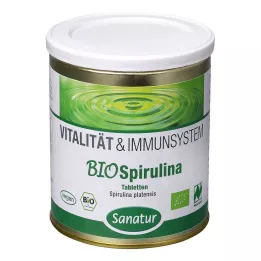 BIOSPIRULINA iš ekologinės akvakultūros tablečių, 1000 vnt