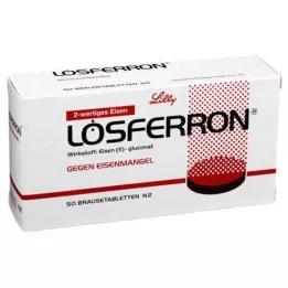 LÖSFERRON Šnypščiosios tabletės, 50 vnt