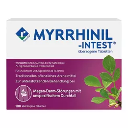 MYRRHINIL INTEST dengtos tabletės, 100 vnt
