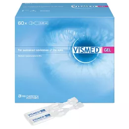 VISMED GEL Vienkartinės dozės, 60X0,45 ml