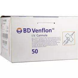 BD VENFLON 2 20 G 1,0x32 mm talpi kaniulė, 50 vnt