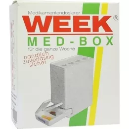 MEDIKAMENTENDISPENSER 7 dienos žalia, 1 vnt