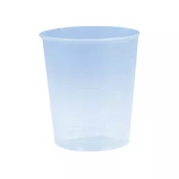 EINNEHMEGLAS Plastikinis 30 ml mėlynas, 10 vnt