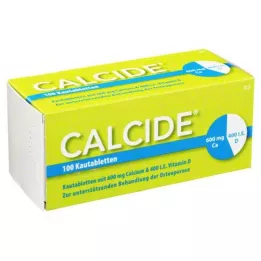 CALCIDE Kramtomosios tabletės, 100 vnt
