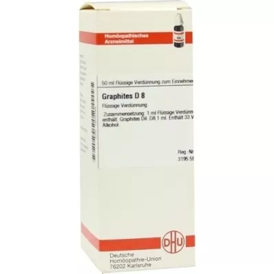 GRAPHITES D 8 Skiedimas, 50 ml