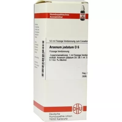 ARSENUM JODATUM D 6 Skiedimas, 50 ml