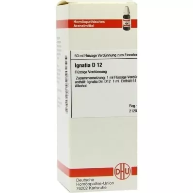 IGNATIA D 12 Skiedimas, 50 ml