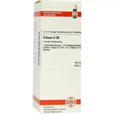 SILICEA D 30 Skiedimas, 50 ml SILICEA D 30 Skiedimas, 50 ml