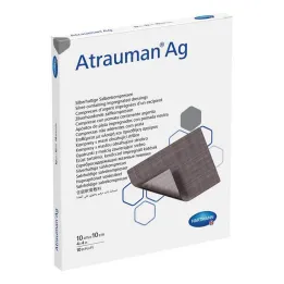 Atrauman Ag 10x10 cm sterilūs kompresai, 10 vnt