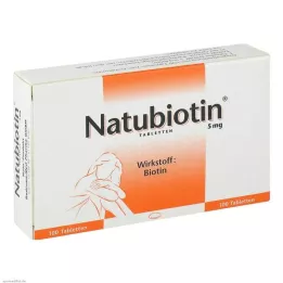NATUBIOTIN Tabletės, 100 vnt