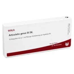 ARTICULATIO genties GL D 6 ampulės, 10X1 ml