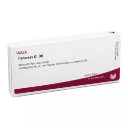 PANCREAS GL D 6 ampulės, 10X1 ml