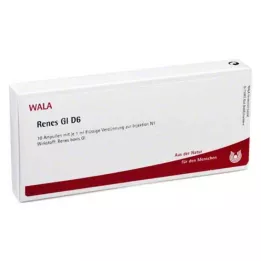 RENES GL D 6 ampulės, 10X1 ml