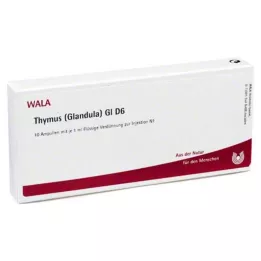 THYMUS GLANDULA GL D 6 ampulės, 10X1 ml