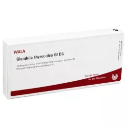 GLANDULA THYREOIDEA GL D 6 ampulės, 10X1 ml