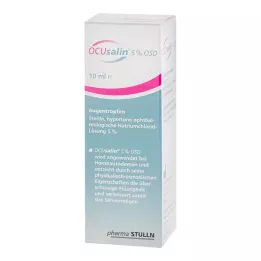 OCUSALIN 5% OSD akių lašai, 1X10 ml