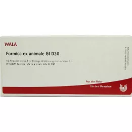 FORMICA EX animale GL D 30 ampulės, 10X1 ml