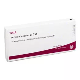 ARTICULATIO genties GL D 30 ampulės, 10X1 ml