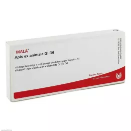 APIS EX animale GL D 6 ampulės, 10X1 ml