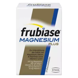 FRUBIASE MAGNESIUM Plius šnypščiosios tabletės, 20 vnt